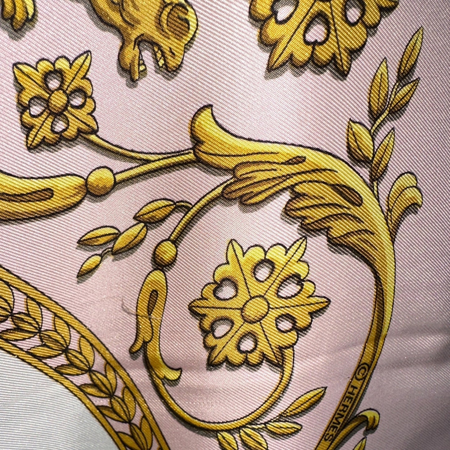 Hermes La Promenade de Longchamps Silk Scarf, Carre 90