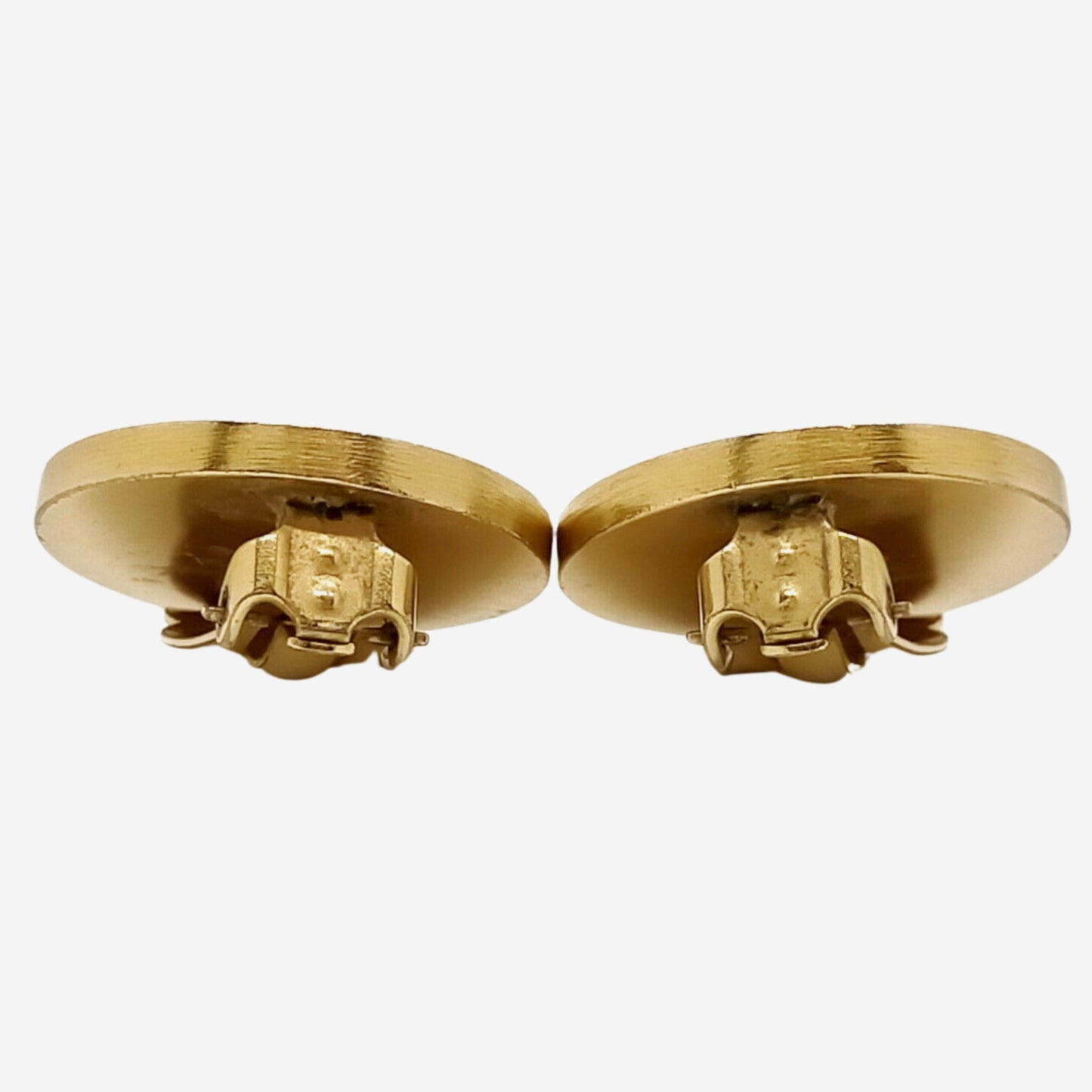 Hermes Clou de Selle Mother of Pearl Clip-on Earrings
