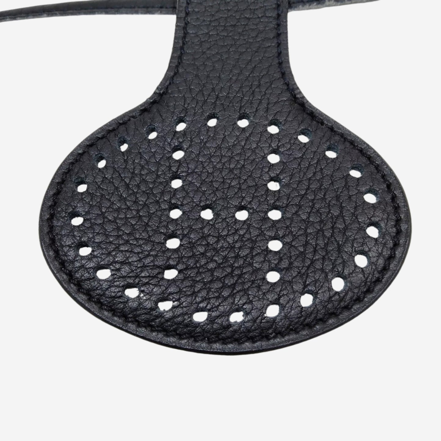 Hermes White and Black Rodeo II Bag