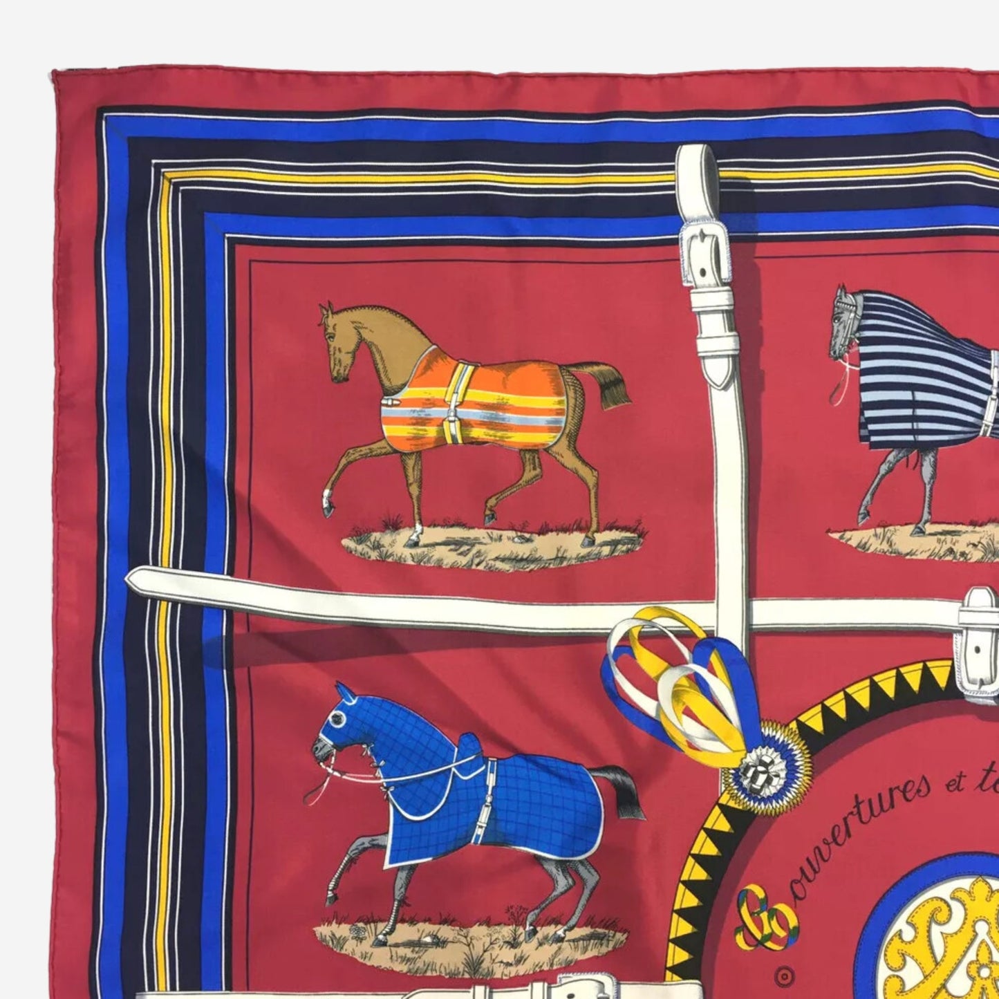 Hermes Couvertures et tenues de Jour Silk Scarf, Carre 90