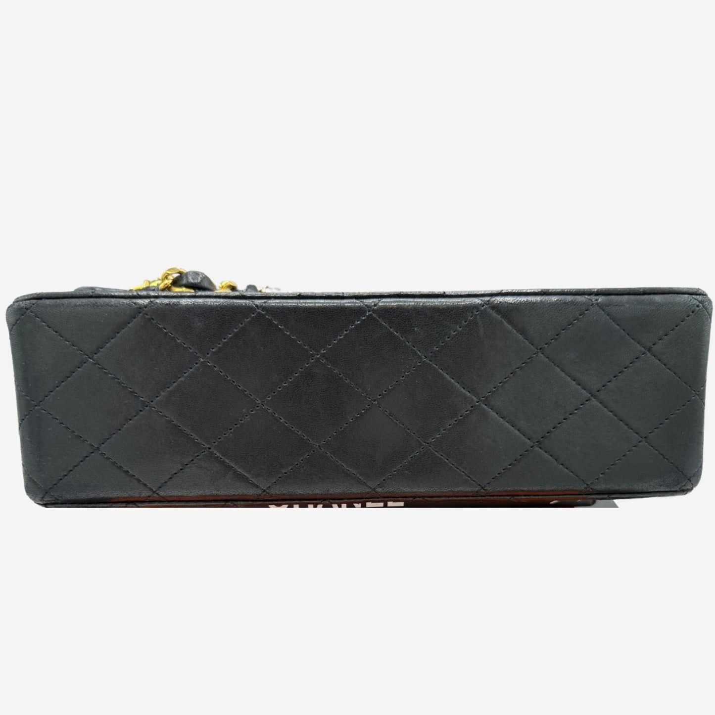 Chanel Black Medium Lambskin Classic Double Flap