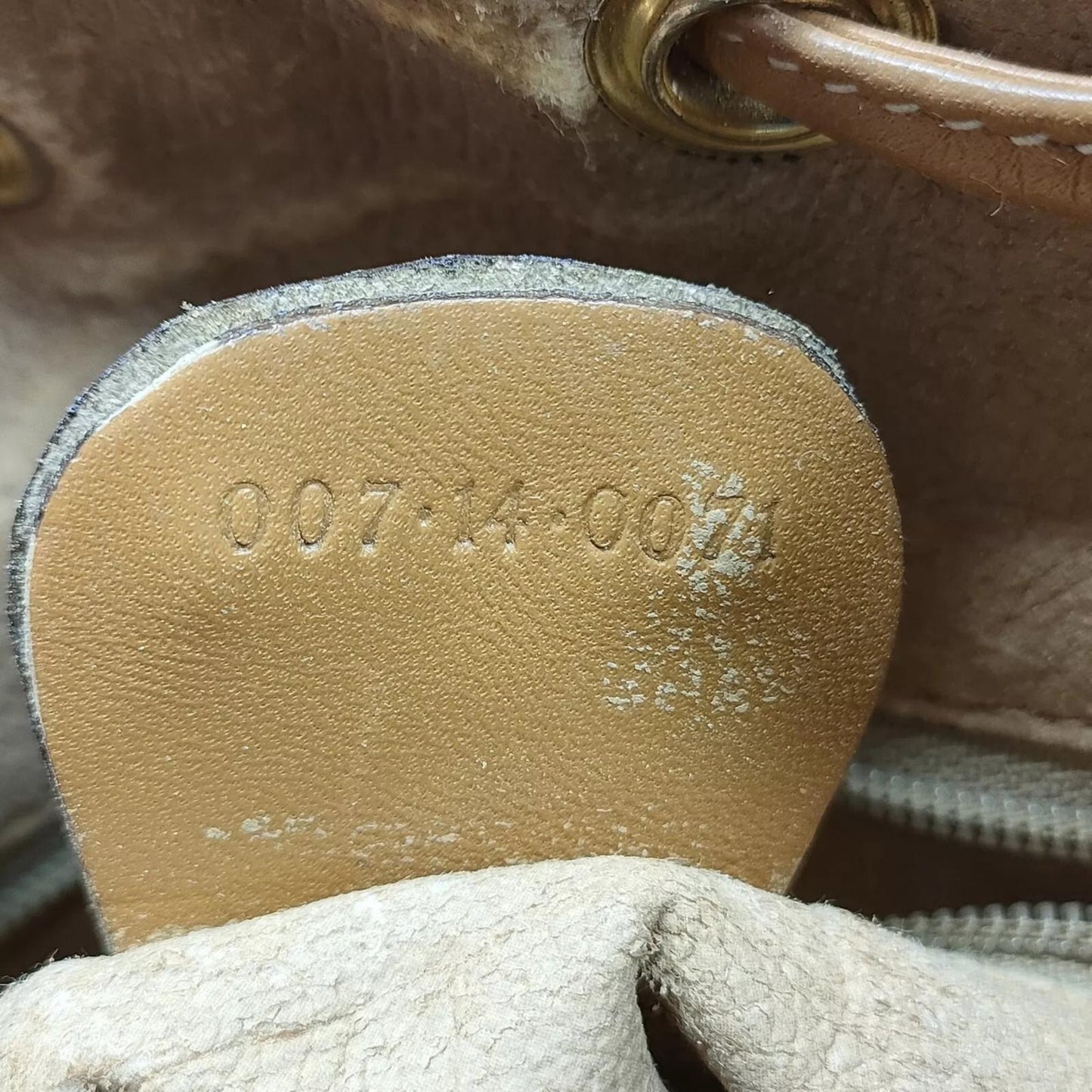 Gucci Vintage Monogram Mini Bucket Bag