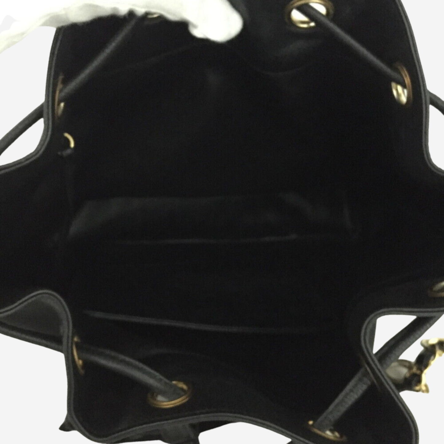Chanel Black Caviar Bucket Bag