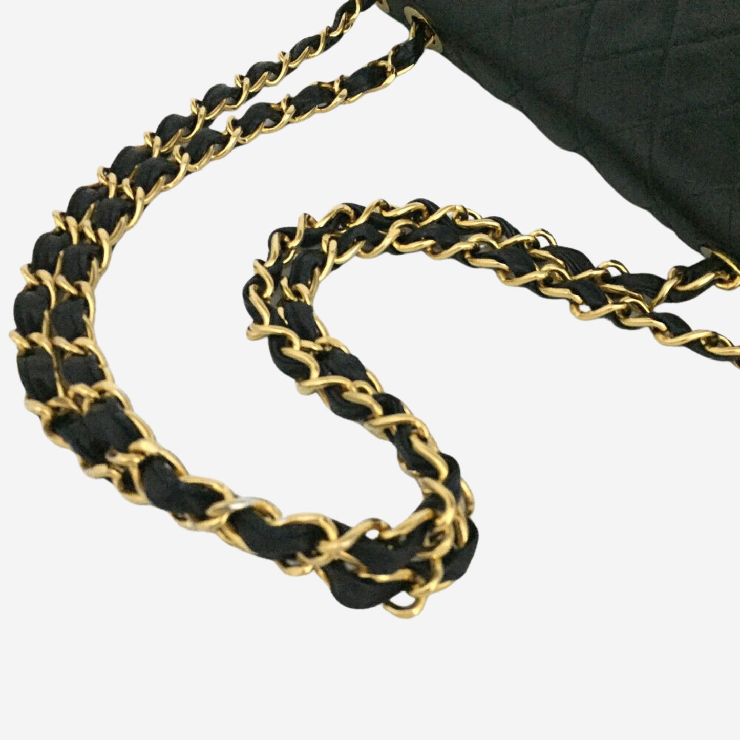 Chanel Black Lambskin Maxi Flap