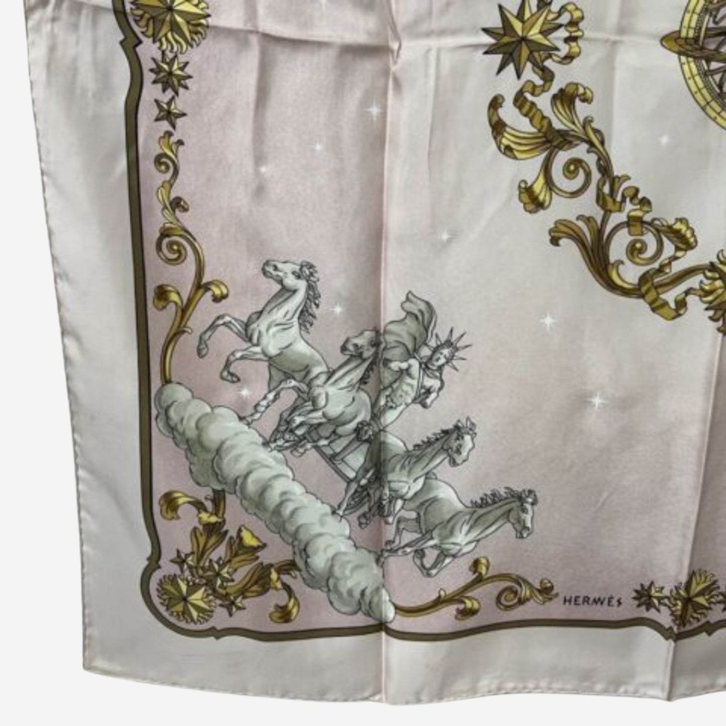 Hermes Cosmos Silk Scarf, Carre 90