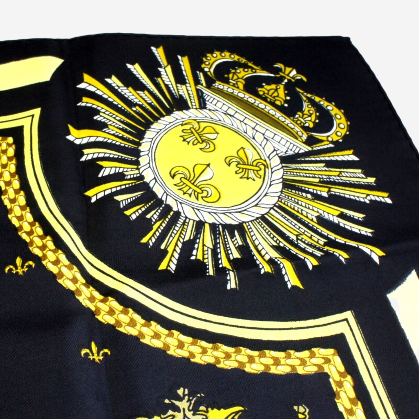 Hermes Le Soleil Royal Silk Scarf, Carre 90