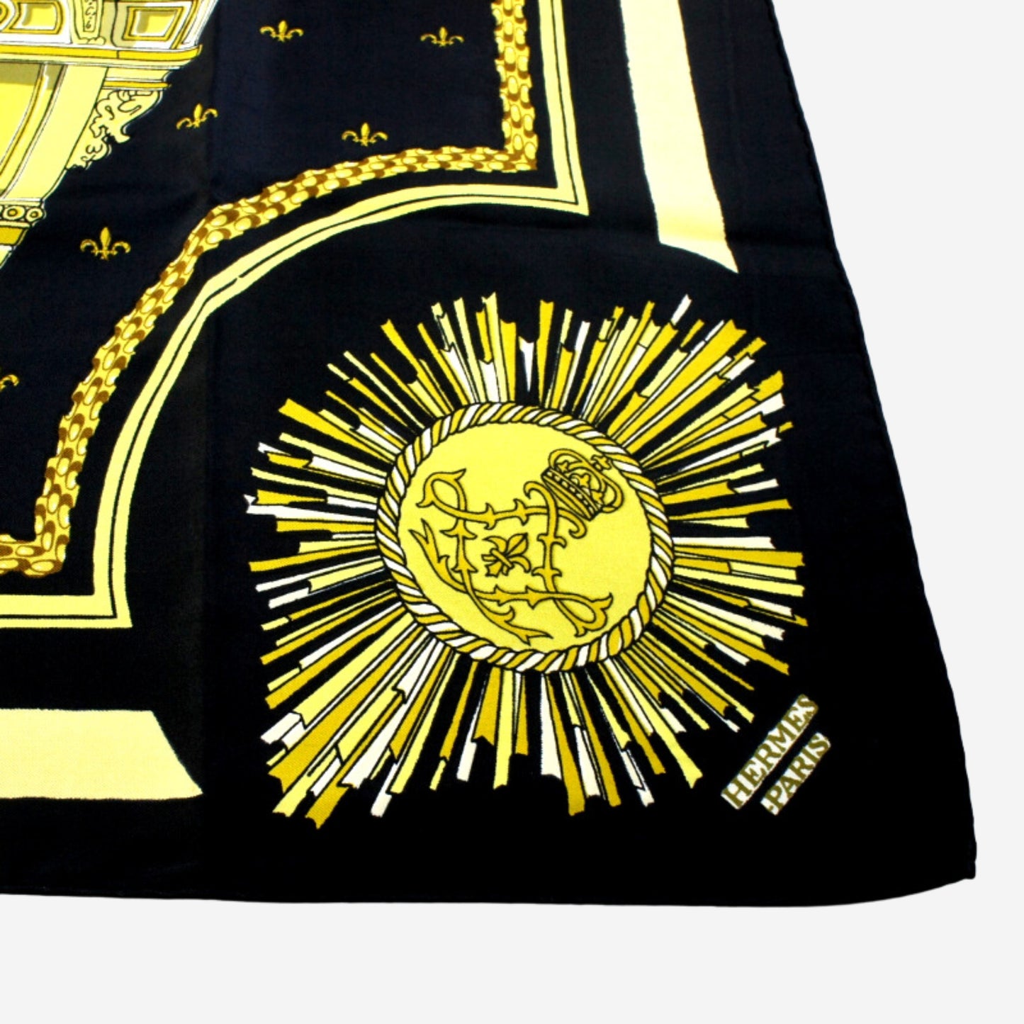 Hermes Le Soleil Royal Silk Scarf, Carre 90