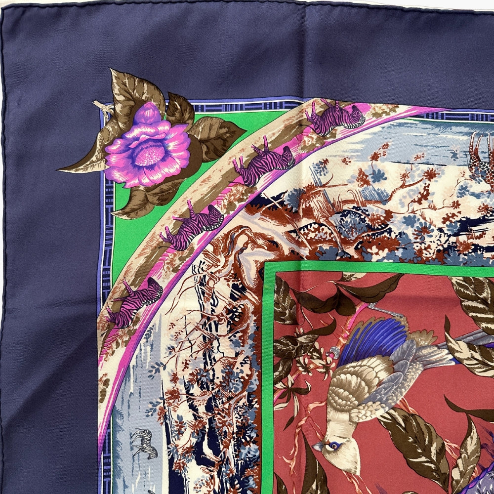 Hermes Tropiques Silk Scarf, Carre 90