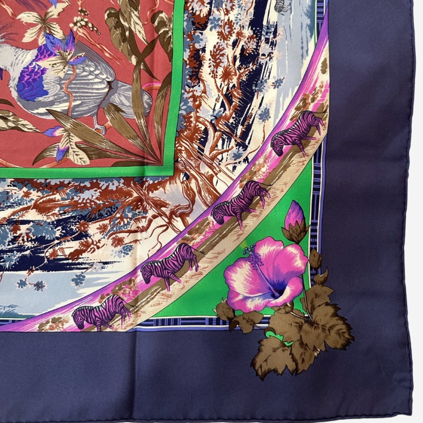 Hermes Tropiques Silk Scarf, Carre 90