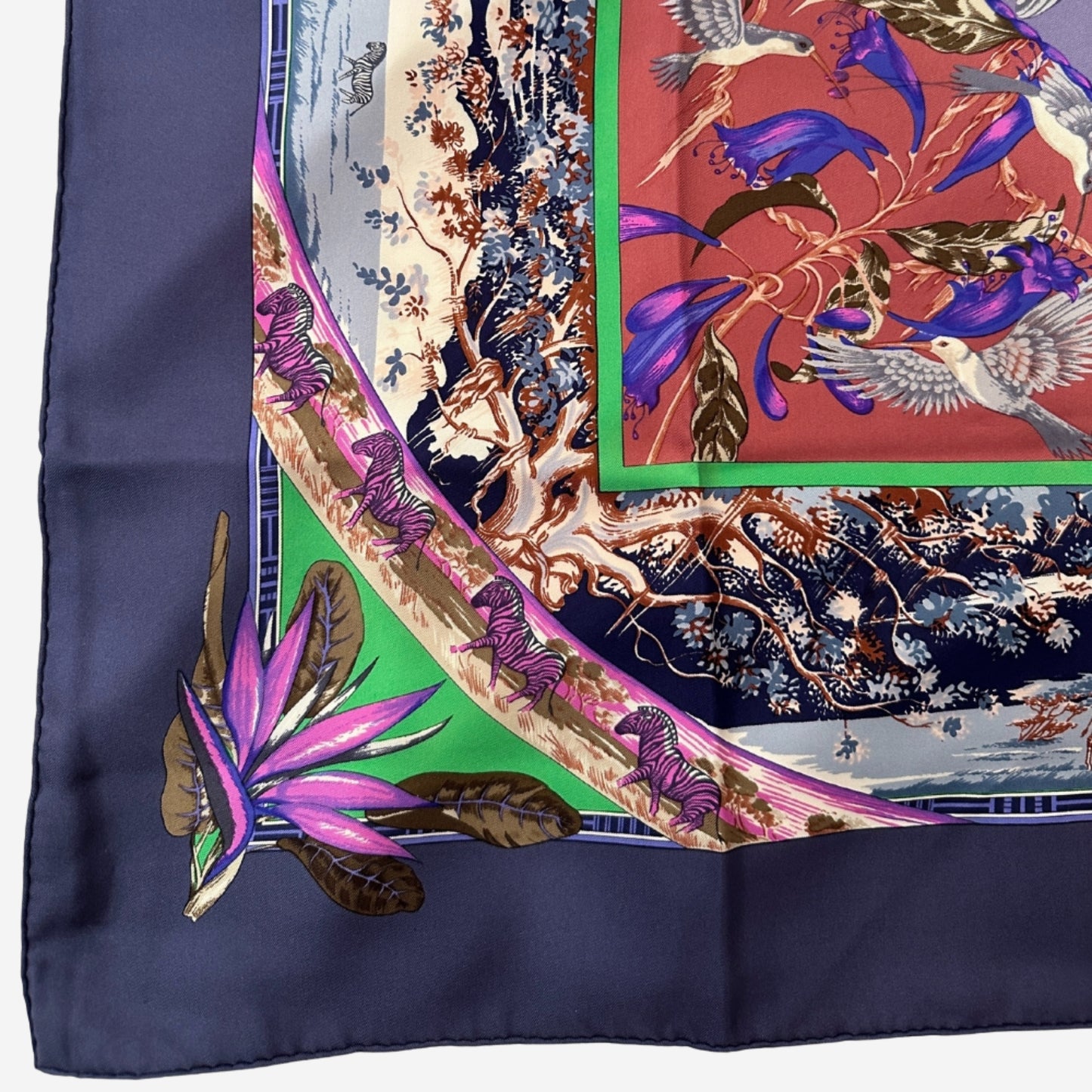 Hermes Tropiques Silk Scarf, Carre 90