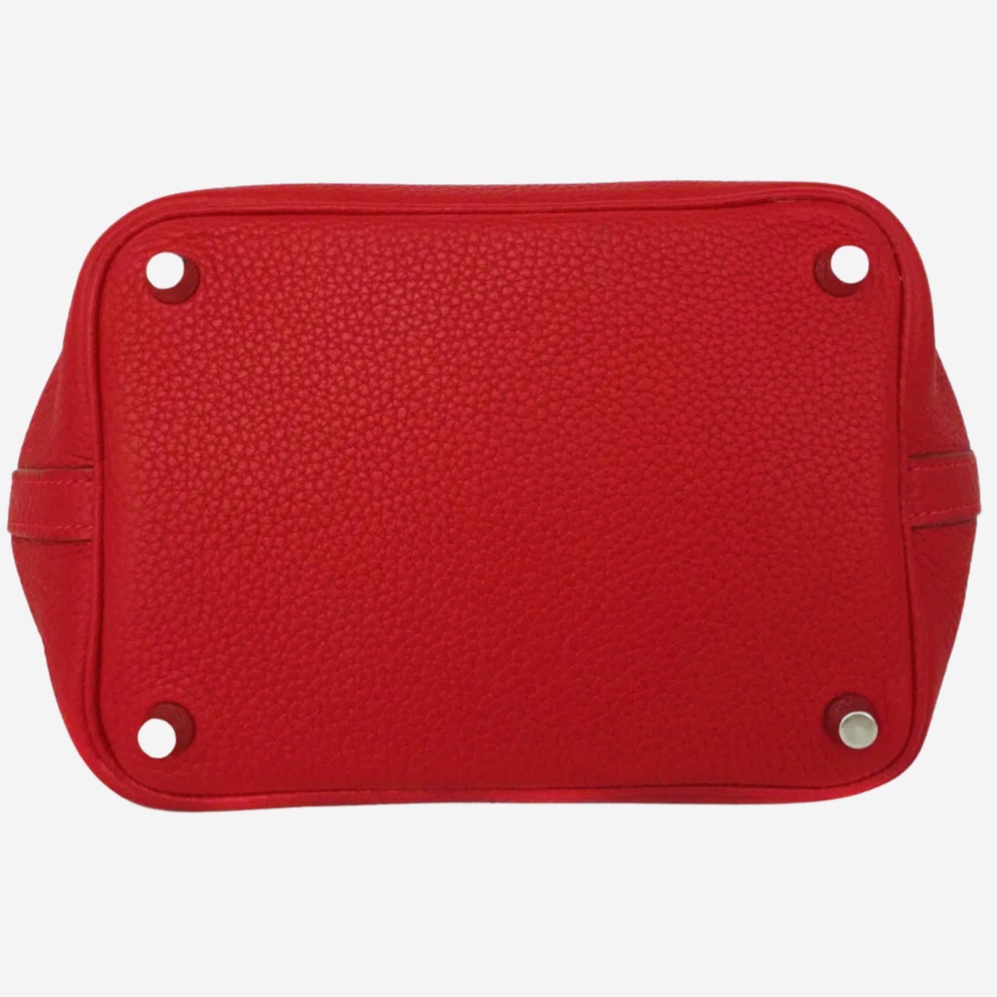 Hermes Red Picotin Lock 18