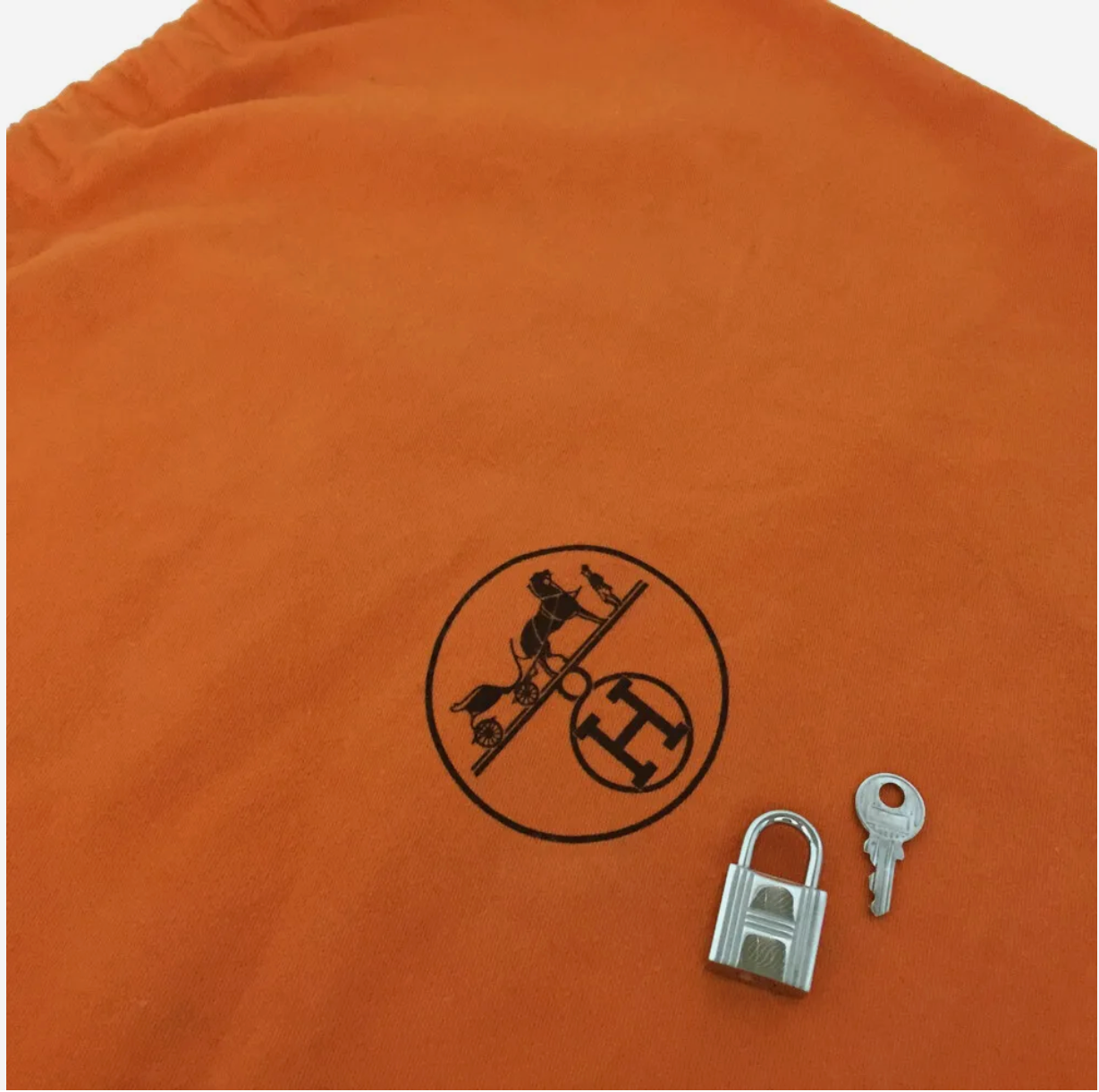 Hermes Red Picotin Lock 18