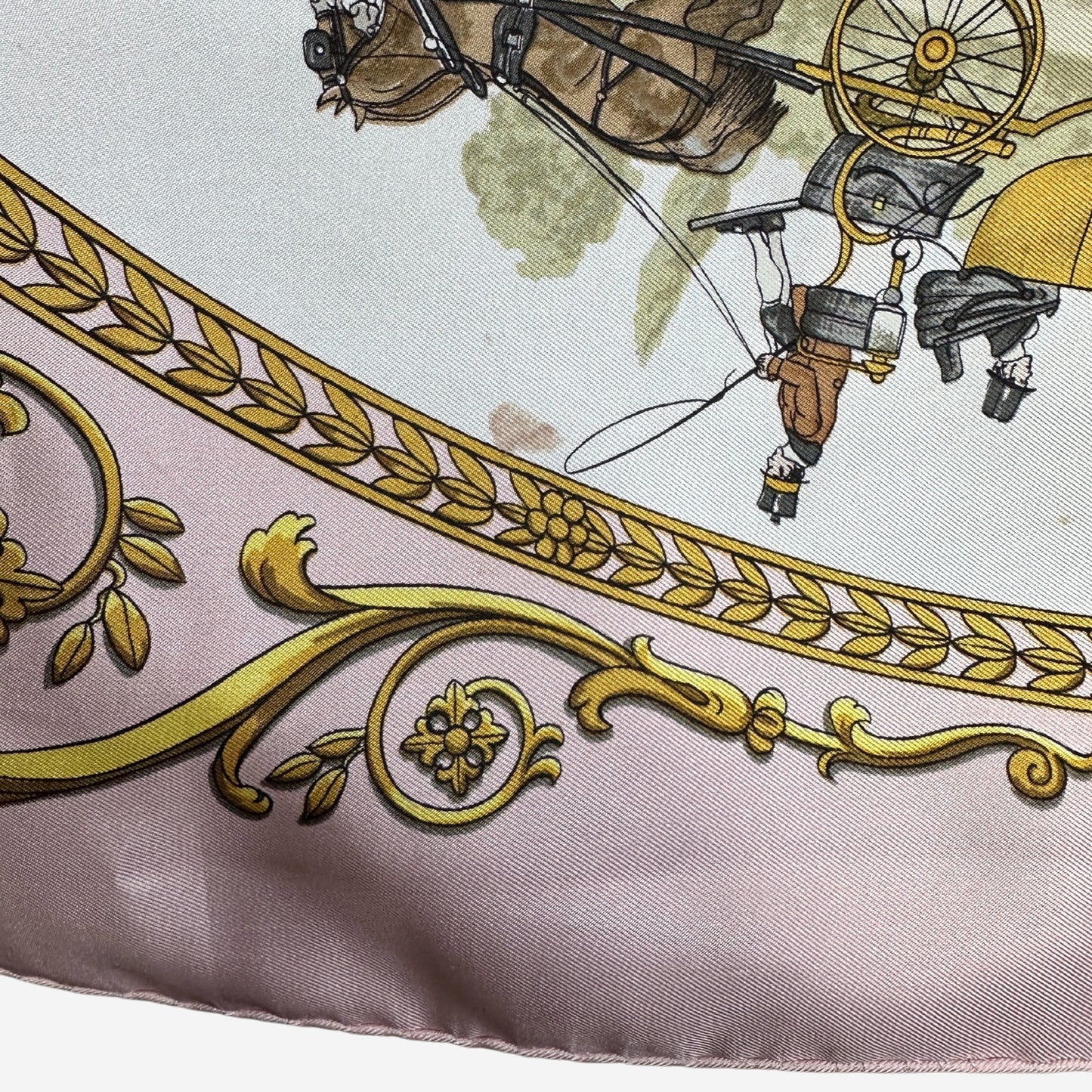 Hermes La Promenade de Longchamps Silk Scarf, Carre 90