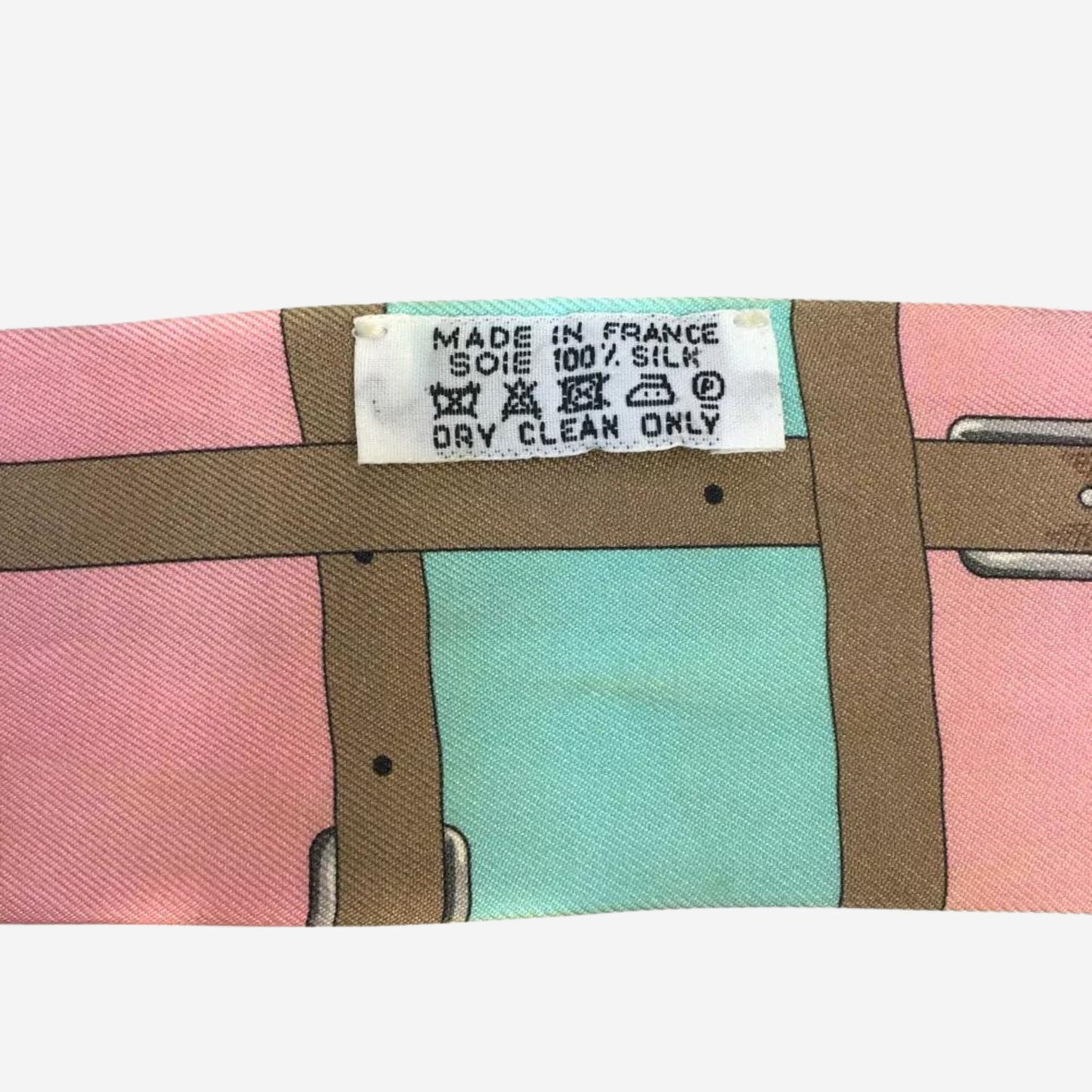 Hermes Mors a Jouets Multicolor Silk Twilly