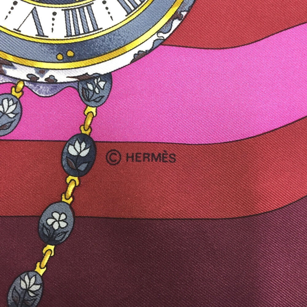 Hermes La Ronde des Heures Silk Scarf, Carre 90