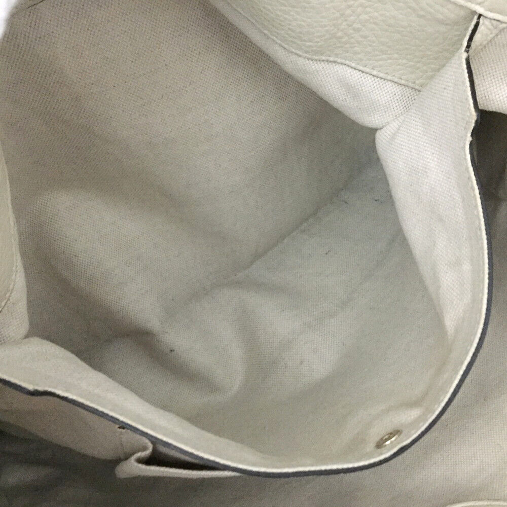 Gucci Ivory Bamboo Shopper