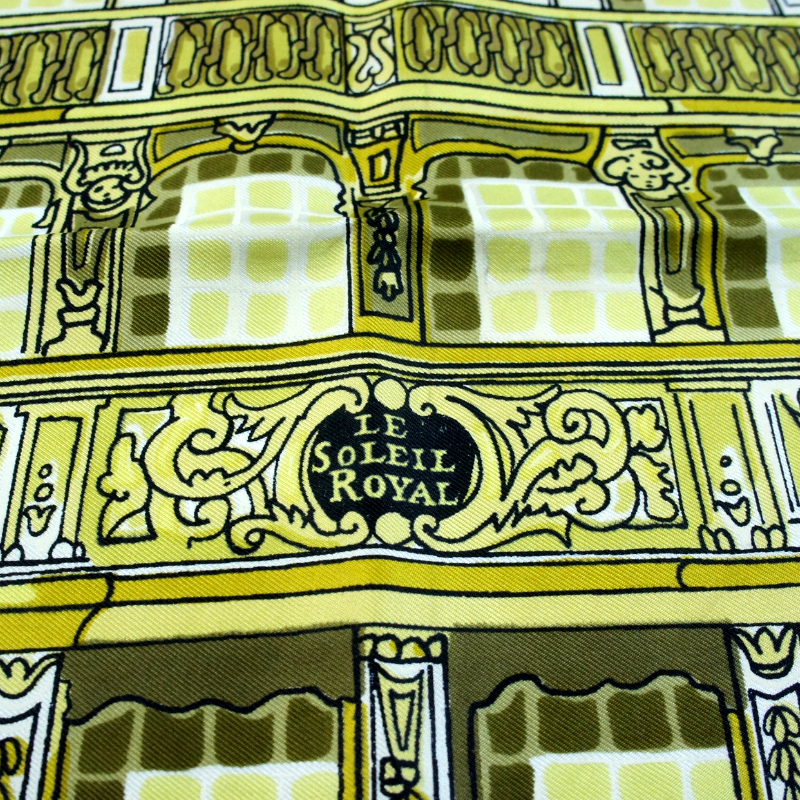 Hermes Le Soleil Royal Silk Scarf, Carre 90
