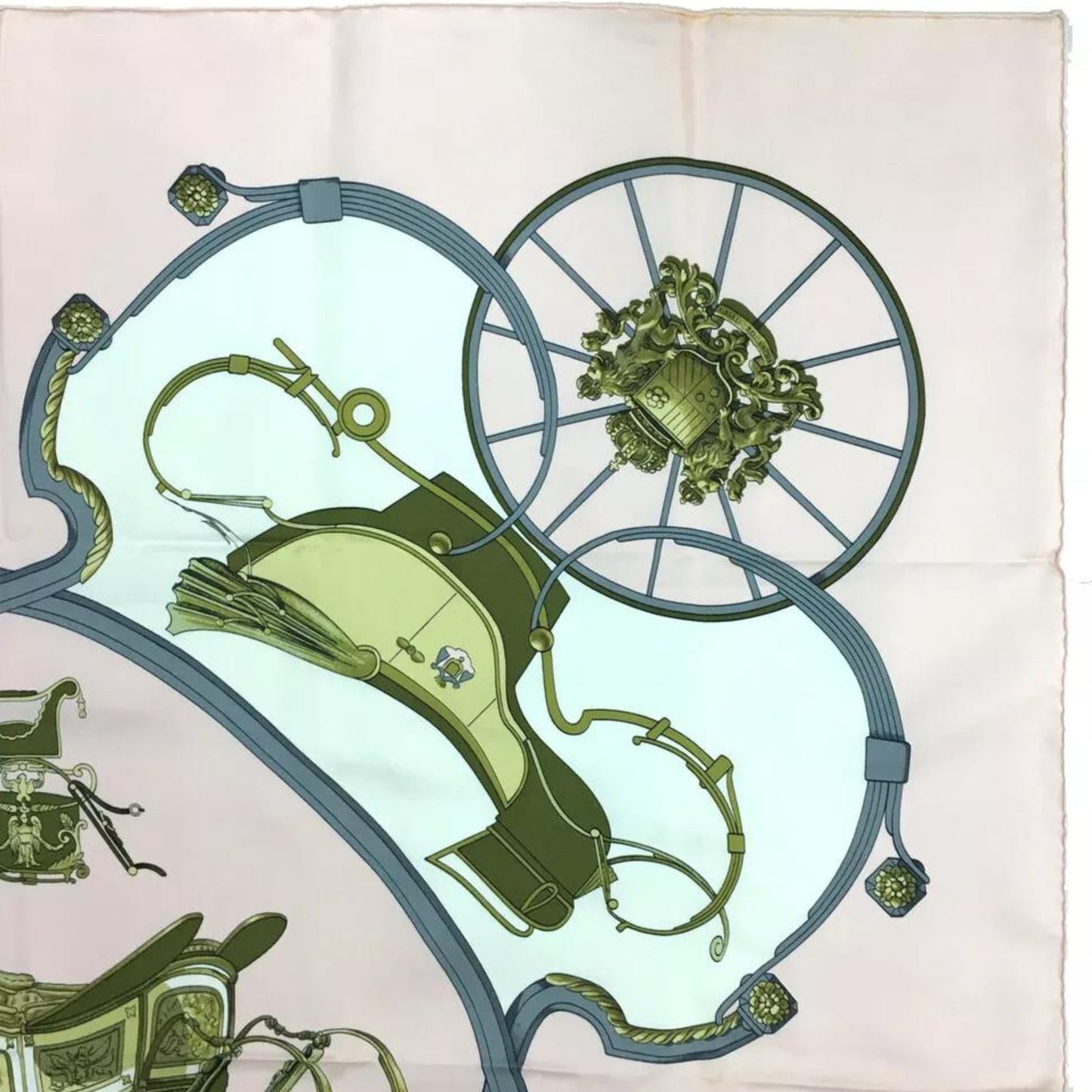 Hermes Springs Silk Scarf, Carre 90