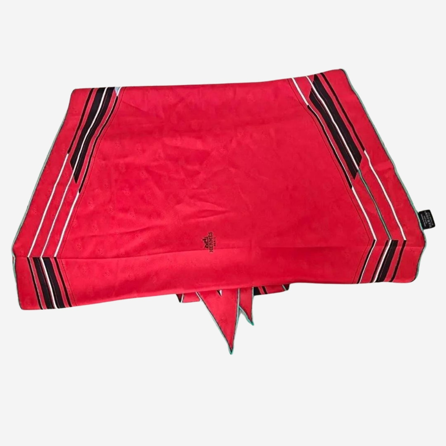 Hermes Rosange GM Scarf Stole Red