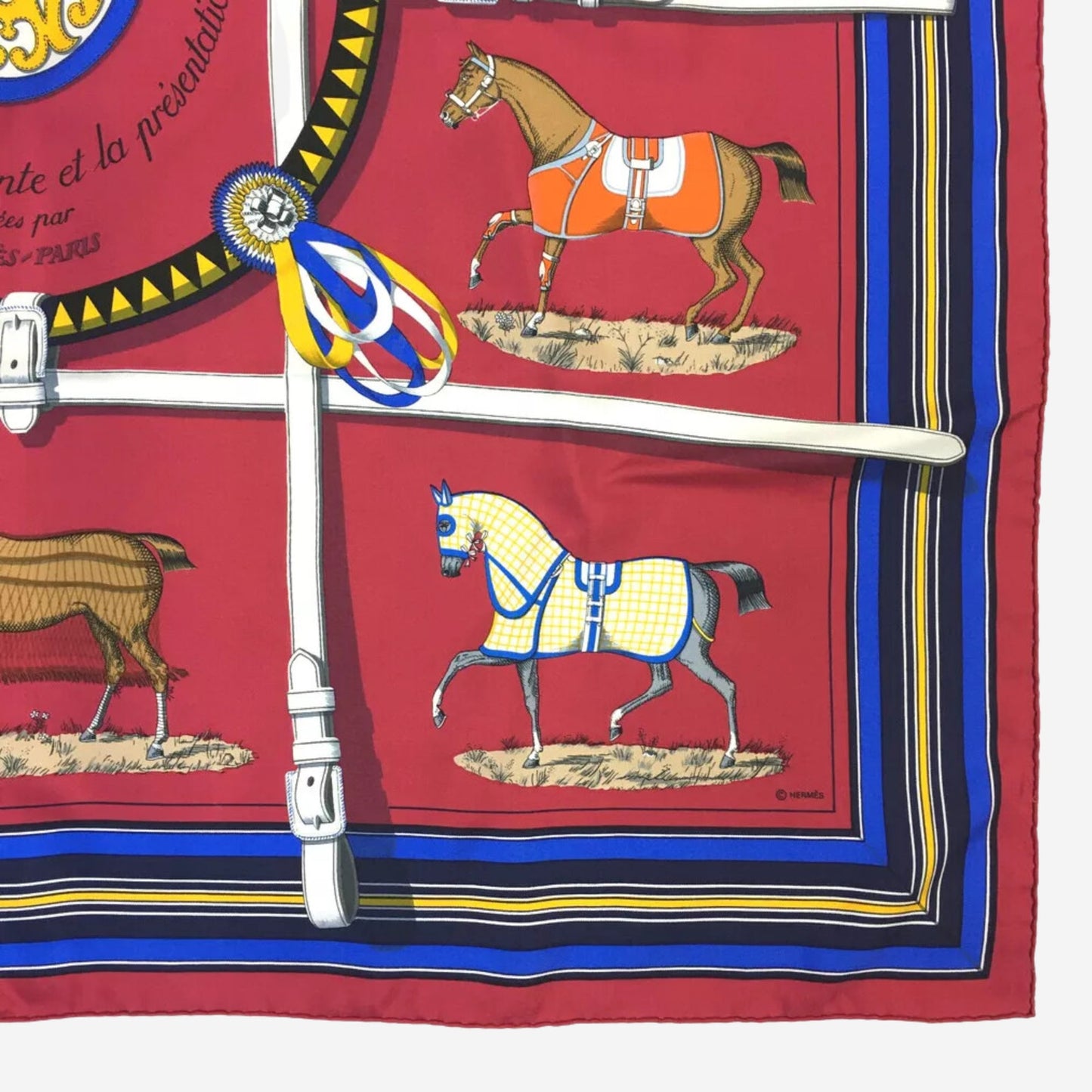 Hermes Couvertures et tenues de Jour Silk Scarf, Carre 90