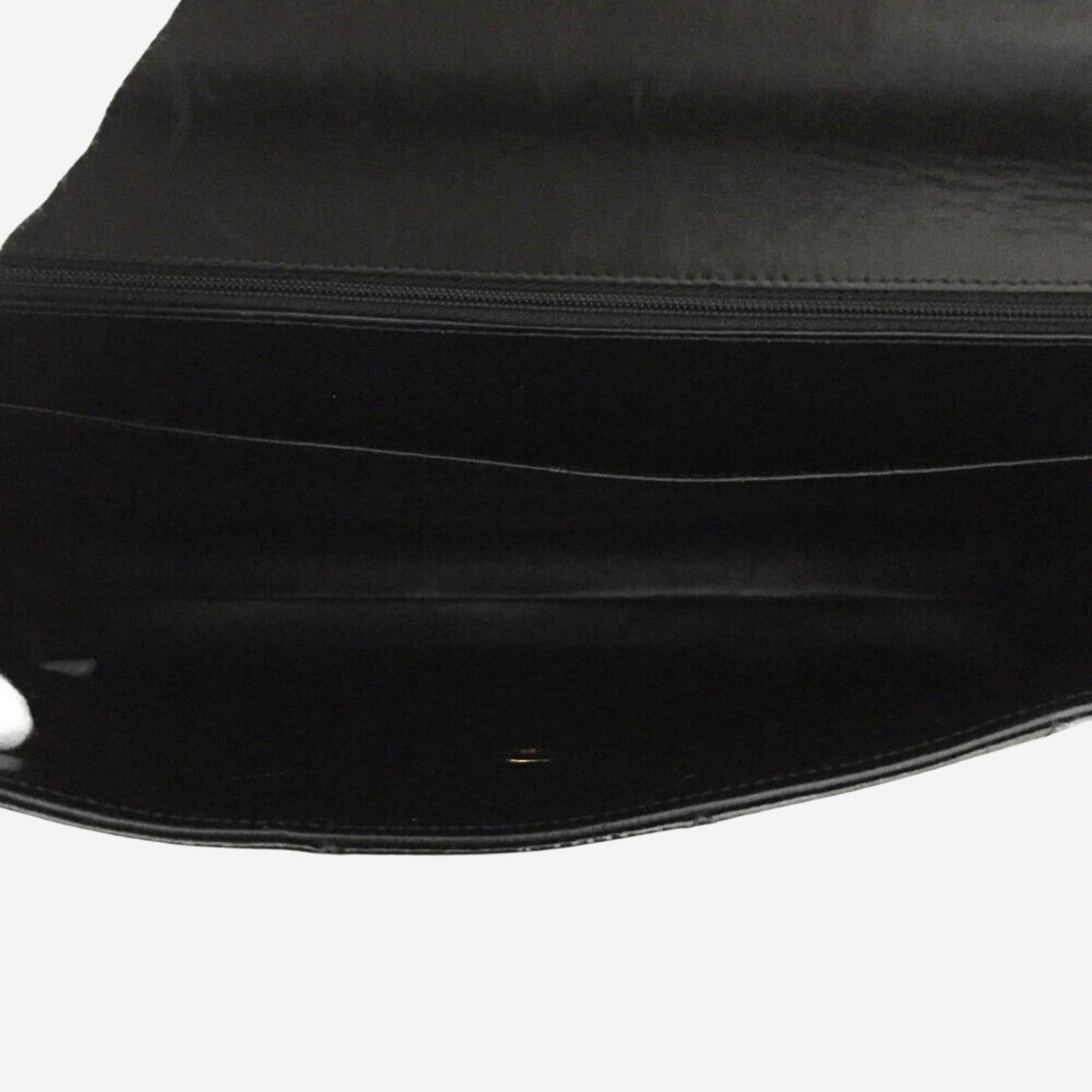 Chanel Patent Leather Brief Case