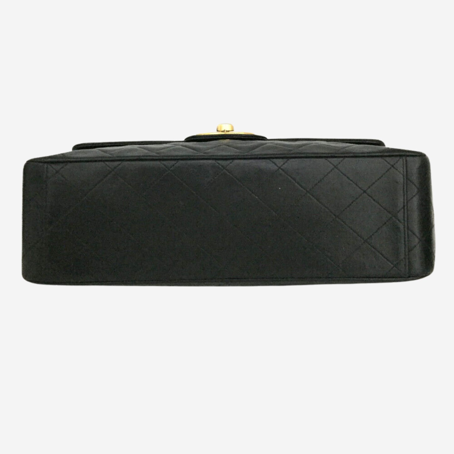Chanel Black Lambskin Maxi Flap