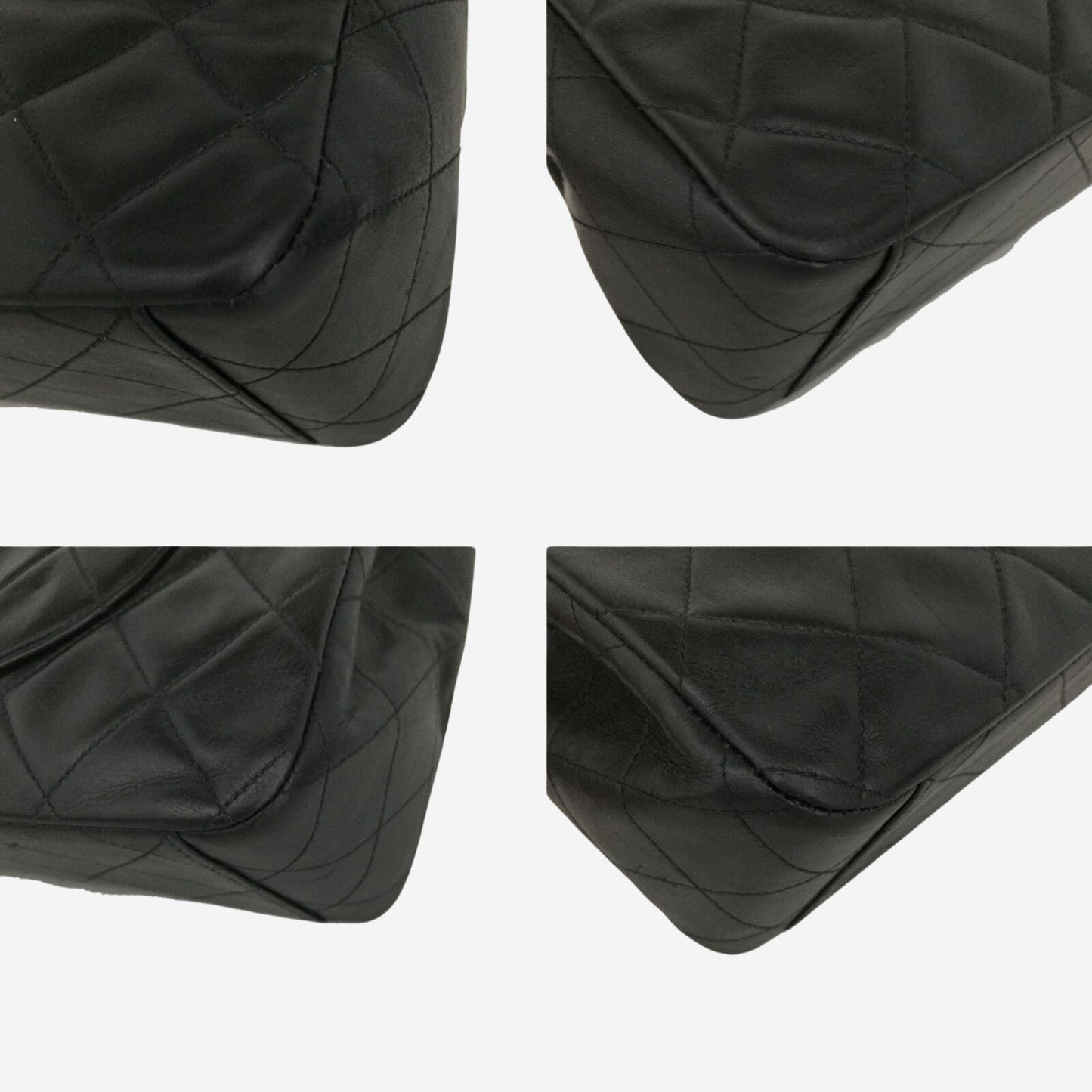 Chanel Black Lambskin Maxi Flap