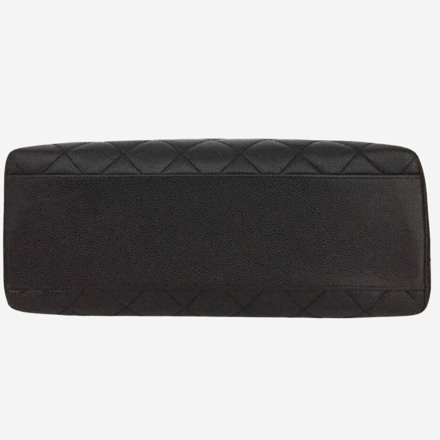 Chanel Black Caviar Kelly with Silver Hardware