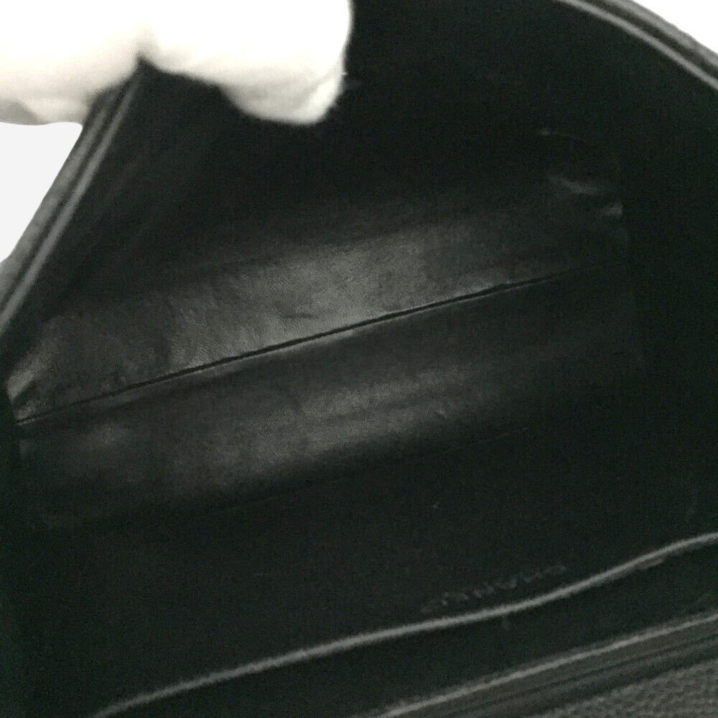 Chanel Black Caviar Kelly with Silver Hardware