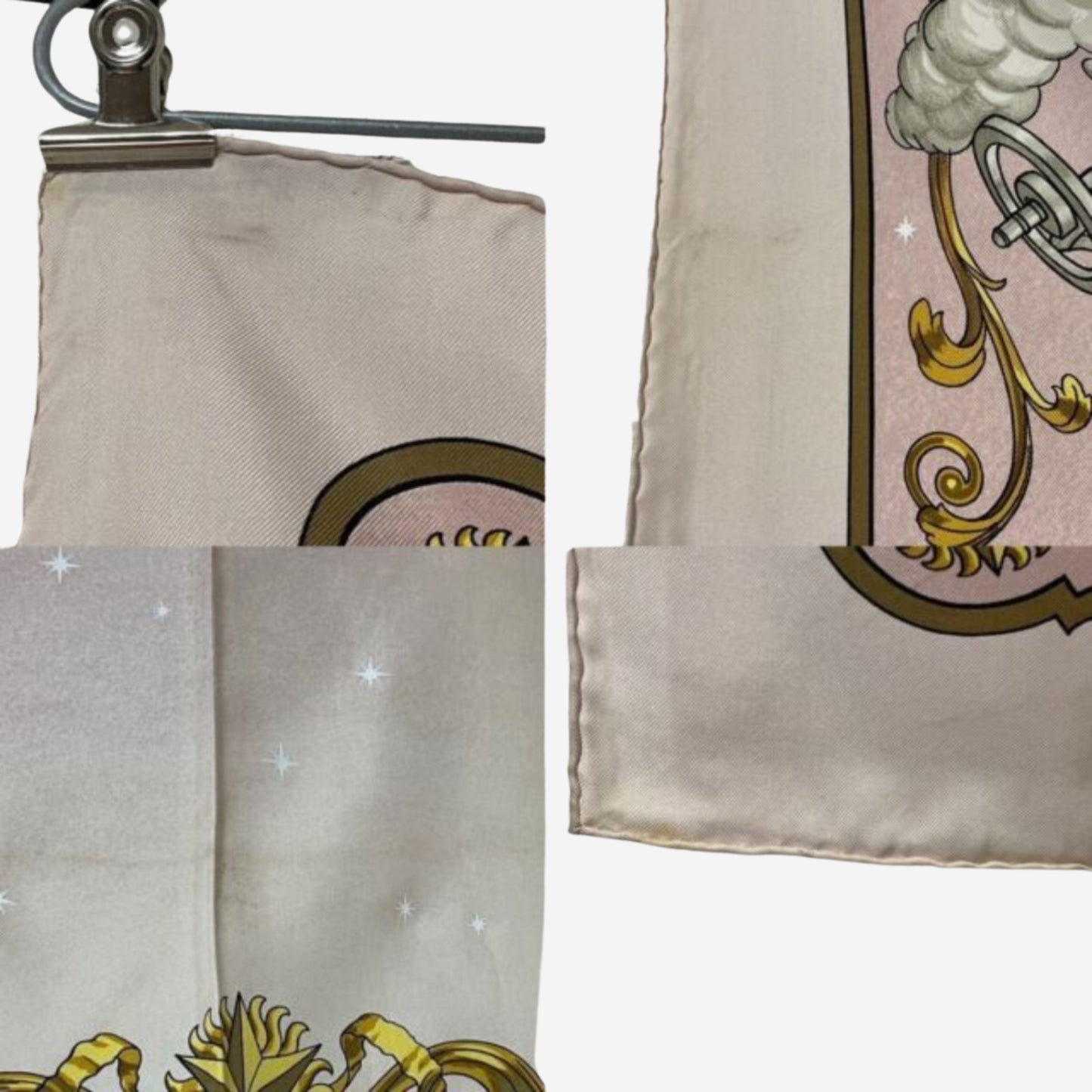 Hermes Cosmos Silk Scarf, Carre 90