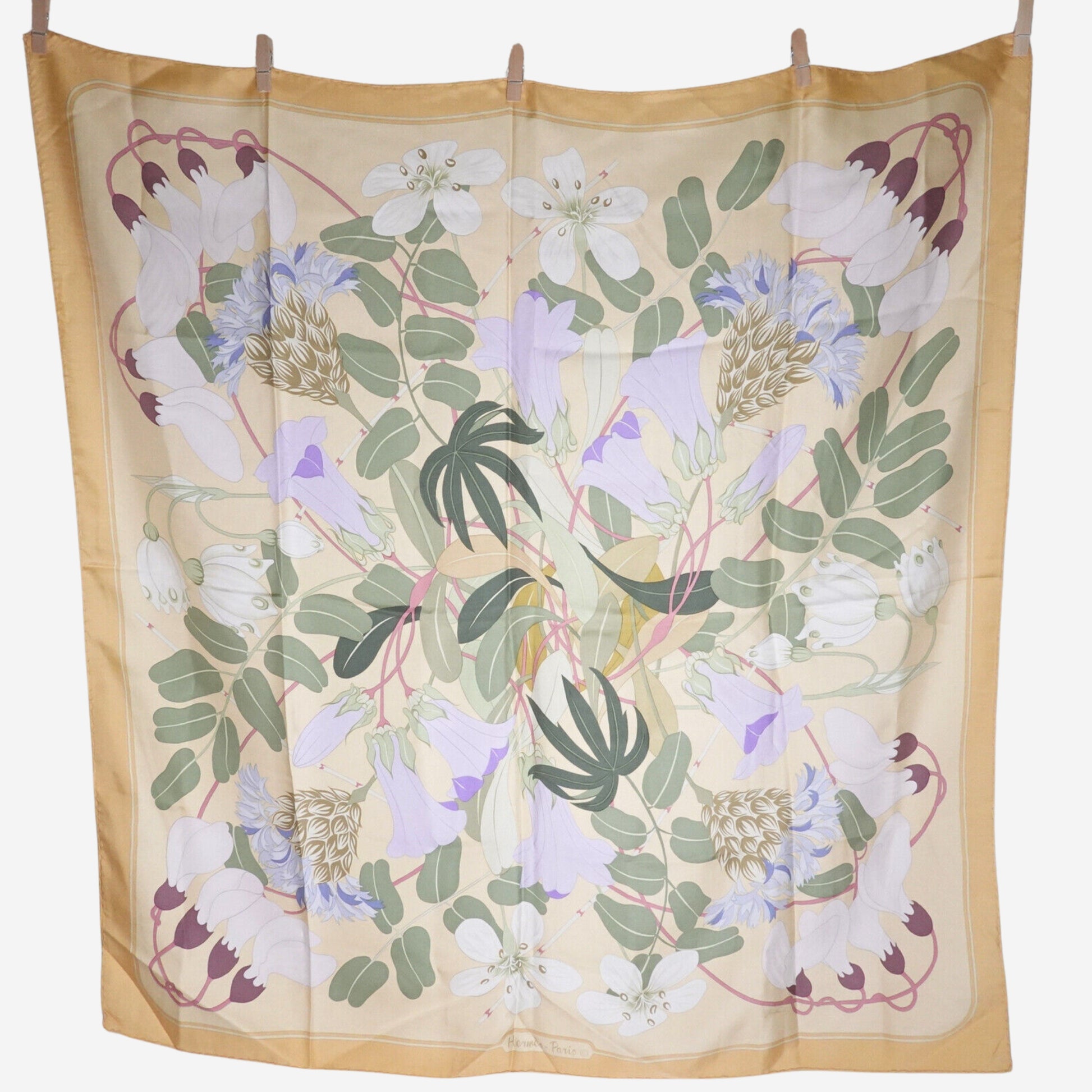 Hermes Flora Graeca Silk Scarf, Carre 90 – LA Vintage Luxury
