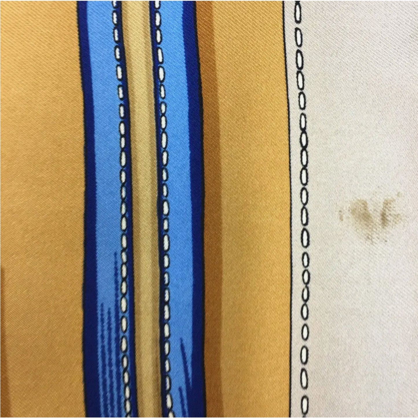 Hermes Bouclerie d'Attelage Silk Scarf, Carre 90